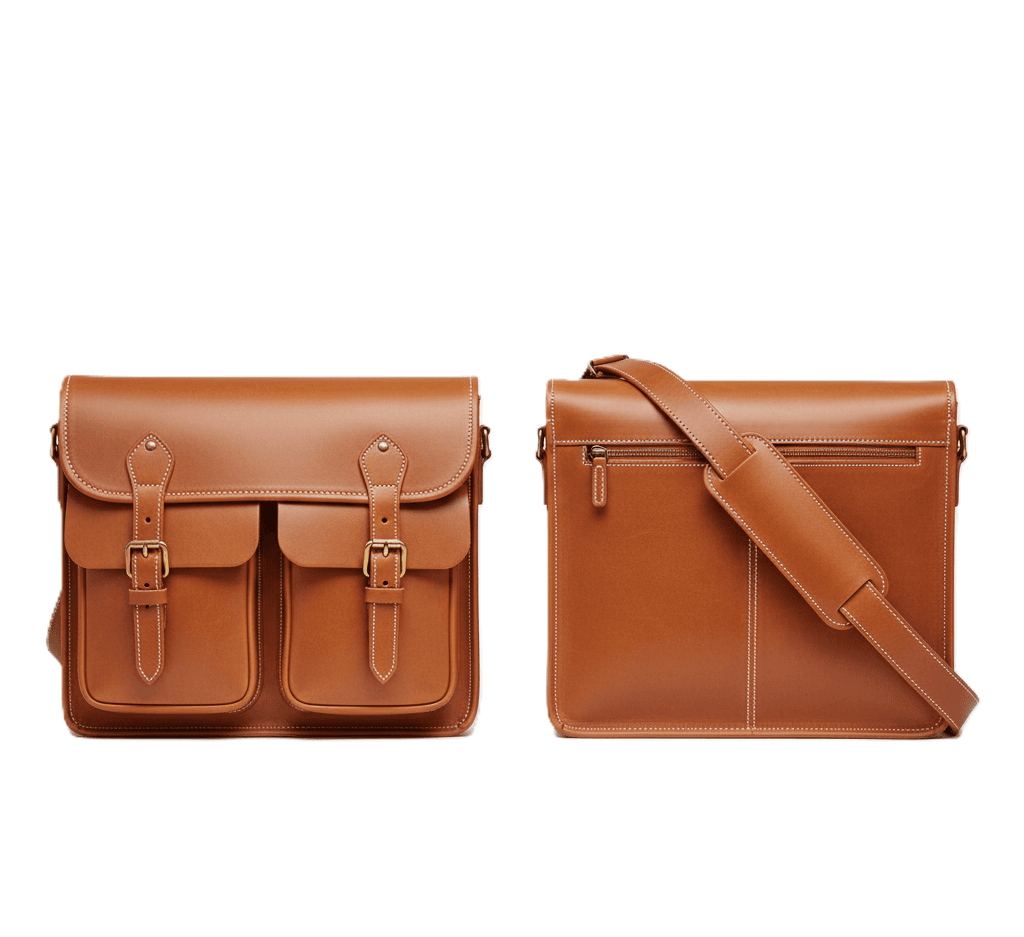 The Business Essential - Premium Vegetable-tanned Leather bags | men | F.Sons Elite - Handcrafted Leather Goods Pakistan